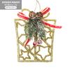 Comercio exterior nuevas decoraciones navideñas árbol de Navidad piñas pegajosas agujas de pino colgante decorativo diseño adornos creativos