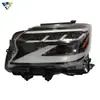 Adequado para Montagem de Farol Lexus GX400 16-19 Faróis Projetores Três Olhos Modificados Luzes Diurnas de LED