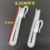 [Gancho de elevación de 7,5 cm/8,5 cm] gancho telescópico ajustable engrosado gancho en S gancho para cortina gancho de ajuste de plástico