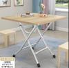 Mesa Plegable Mesa de Comedor Sencilla Hogar Dormitorio Alquiler Comer Mesa Rectangular Mesa de Escritorio Puesto Portátil Pequeña Vela