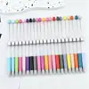 Pluma de Relleno para Cuentas Modelo Nuevo DIY, Pluma Linda Creativa para Insertar Cuentas con Flores Secas y Piedras Trituradas, Bolígrafo al por Mayor en Stock