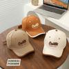 Gorra de béisbol con alfabeto japonés y coreano moda infantil tendencia gorra de sol para niños 2025 primavera y verano nuevo sombrero de bebé venta al por mayor