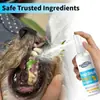 Água de Limpeza Bucal Kineshinex para Pets, Spray de Limpeza Oral para Gatos e Cachorros, Mau Hálito, Remoção de Tártaro Dentário, Dissolvente e Antibacteriano