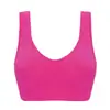 Ropa interior deportiva cruzada sin relleno para tallas grandes para mujer, Chaleco de una sola capa estilo chaleco, Sujetador de confort para dormir sin aro