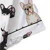 Cardigan Cruzado Europeu e Americano de Seda Leiteira Pijama Estampado de Cor Clara para Mulheres Conjunto de Roupa de Casa Casual Respirável com Shorts de Manga Curta
