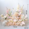 Decoración de Boda Rosa Bola de Flores Arreglo Floral Tablero Kt Floral Diseño de Fiesta de Cumpleaños Flor para Mesa de Comedor Flor Artificial Flor Falsa Arreglo de Piso