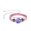 Pulsera de Cuero Unisex para Chica Cazadora de K-Pop, Pulsera de Mano Trenzada Multicapa con Cuentas Negras para Fans, Merchandising de Anime