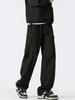 Pantalones rectos americanos para hombre, de primavera y verano, para exteriores, a prueba de viento, impermeables, de asalto, de seda de hielo, informales, para hombre