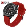 Reloj de Hombre Oufani Temu Clásico Tres Ojos Seis Manecillas Multifuncional de Cuarzo Pequeño Cronógrafo de Tres Manecillas Calendario Reloj Versátil