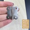 Bisagra Pequeña Lingote Antiguo Caja de Madera Caja de Regalo Bisagra Bisagra de Hierro Encaje Loto Página Bronce Accesorios de Hojas Sueltas