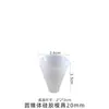 Molde de Resina de Cristal DIY Molde de Cono Pirámide Cono Triangular Cono Redondo Torre de Energía Molde de Silicona