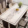 Manteles con un Toque de Lujo Ligero y de Gama Alta, Manteles para Mesa de Café Estilo Moderno Francés, Resistentes al Desgaste, Impermeables, a Prueba de Aceite, Lavables, Resistentes a Manchas, Manteles Aislantes del Calor