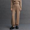 Calça de Caxemira Estilo Urbano Novo Outono e Inverno Calça de Caxemira Feminina Retrô Trançada Moda Casual Simples Versátil Calça Esportiva