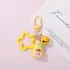 Chaveiro de Boneca de Fruta Desenho Animado Estrela Pingente Fofo de Resina e Liga Chaveiro Criativo de Boneca de Fruta Venda por Atacado