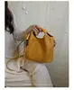 Bolsa de Palha Tecida Artesanal Estilo Coreano Retrô para Mulheres 2026 Verão Nova Grande Capacidade para o Dia a Dia Ombro Único Transversal