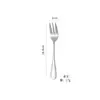 Cuchillo y Tenedor Cuchara Cubiertos de Acero Inoxidable 1010 Cuchillo y Tenedor Cuchara para Filete Estilo Occidental Cubiertos de Acero Inoxidable Cuchillo y Tenedor Cuchara Tenedor de Fruta