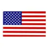 Decoración Exterior Bandera Americana Transfronteriza Día de la Independencia Bandera Colorida Venta al por Mayor Bandera de Estrella y Raya Americana Bordada de Tela Oxford 210D