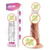 Manga de Pênis de Cristal para Homens, Anel de Aperto Duradouro, Anel de Trava