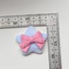 Lindos accesorios para el cabello de lazo de estrella de peluche, zapatos con agujeros, accesorios para carcasas de teléfonos móviles, material hecho a mano para bricolaje, accesorios para ropa