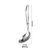 Colher de Aço Inoxidável 316 Colher Simples para Casa Restaurante Garfo Colher Garfo de Frutas Conjunto de Talheres Venda por Atacado Faca e Garfo