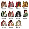 MZ1280-1290 Portarrollos de Papel de Cocina Navideño Adorno Decoración Festiva Caja de Almacenamiento para Servilletas de Papel Adorno de Escritorio