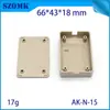 Carcasa de 66*43*17 mm Okom DIY de alta calidad, carcasa de plástico para fuente de alimentación, carcasa para instrumentos, caja de conexiones N15