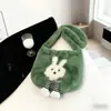 Bolsa de Felpa Bolsa de Gran Capacidad para Mujeres 2026 Nueva Linda Bolsa de Felpa de Conejo para Oficinistas Viajes Cotidianos Bolso de Hombro Sencillo