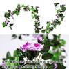 Flor Falsa Flor Decorativa Flor de Seda Flor de Plástico Rosa Flor de Boda Colgante Techo Enredadera Enredada Flor Artificial Ratán