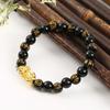 Pulseira de mudança de cor sensível à temperatura Pulseira de jóias Imitação de ouro Imitação de ano de nascimento Pulseira de mudança de cor de ouro de areia vietnamita para homens