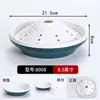 Hot Pot Yijing Louça de Melamina Prato Comercial para Intestino de Ganso Prato para Tripa de Boi Fatiada Pratos Criativos para Hot Pot de Hotel com Gelo Seco