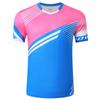 Ropa de bádminton Traje para hombre y mujer Falda de manga corta Ropa deportiva de secado rápido Tenis Ping-pong Competición Entrenamiento Ropa de equipo Estampado Verano