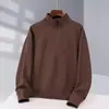 Sudadera con Media Cremallera y Cuello Alto Ropa de Trabajo Personalizada con Logo Impreso para Equipos Corporativos, Estilo Pulóver de Manga Larga Uniforme de Trabajo