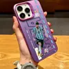 Funda para Teléfono Estilo Póster de Marca de Moda Messi y Ronaldo Estrella Producción y Venta al por Mayor Funda Mate Amigable con la Piel para iPhone17Promax
