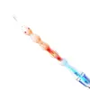 Irrigador de enema de silicona erótico para adultos de 5 cuentas para hombres y mujeres, dispositivo de limpieza y lavado anal, cabezal de ducha