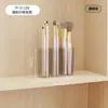 Caja de Almacenamiento para Armario con Espejo, Organizador de Cosméticos sin Taladro, Almacenamiento Transparente de Algodón Desmaquillante, Almacenamiento para Lavabo de Armario de Baño