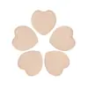 Superficie de Cuero Cojín de Aire Esponja Correctora Herramienta de Maquillaje Punta del Pulgar Forma de Corazón Pequeña Venta al por Mayor Fijación Maquillaje Esponja de Pulgar con Forma de Corazón