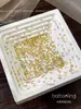 Joias para Nail Art Zircônia Amarelo Dourado Borda Invertida Mini Ponta Inferior Super Brilhante Marquise Gota D'água Diamante para Unhas Acessórios Atacado