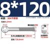 Tornillos Giratorios de Acero Inoxidable 304, Pernos Giratorios, Tornillos de Ojo de Oveja, Tornillos de Ojo de Pez, Varillas Roscadas con Agujeros, Pernos Giratorios M5-M12