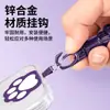 Cordão para Celular Portátil na Diagonal para Usar no Corpo Lanyard Feminino de Comprimento Ajustável com Clipe Elegante Anti-Perda Forte Cordão Longo