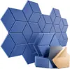 Comercio Exterior Hexagonal Autoadhesivo Fibra de Poliéster Pegatinas de Pared Oficina Estudio de Grabación Aislamiento Acústico y Reducción de Ruido Paneles de Fieltro Suministro Transfronterizo