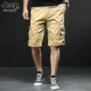 Pantalones Finos Nuevos de Verano 2025, Pantalones de Cinco Puntos, Shorts Casuales Rectos Holgados, Pantalones Deportivos de Exterior con Múltiples Bolsillos