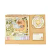 Cuaderno Calendario Personalizado para Estudiantes, Bloc de Notas de Dibujos Animados Lindo, Mini Cuaderno Calendario de Escritorio Simple Creativo Personalizado al por Mayor
