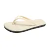 Chinelos para Uso Externo de Verão Feminino Moda 2025 Novos Chinelos Flats Franceses de Salto Alto Chinelos para Praia de Verão Feminina