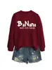 Estación Independiente de Amazon Sudadera con Cuello Redondo Simple y de Moda para Mujer Banana Bad Ass Nana Venta al por Mayor