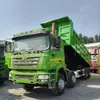 En Stock DeLong F3000 Camión Volquete Delantero Cuatro Trasero Ocho Camión Volquete de Ingeniería Transporte de Arena Piedra Mineral Vehículo de Exportación