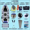 Botes de goma con fondos duros engrosados y diseño resistente al desgaste, kayaks, aerodeslizadores, botes de asalto, botes de pesca, botes salvavidas plegables para dos personas