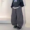 Pantalones largos para niño para otoño 2026, ropa nueva para niños mayores, pantalones casuales holgados de trabajo para primavera y otoño, modernos y geniales