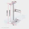 Soporte Colgante para Host de Computadora Soporte de Almacenamiento Colgante Fijo Debajo de la Mesa Soporte de Bandeja para Caja de Host de Escritorio de Oficina