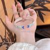 Hasta la flor plata 9999 pulsera de plata esterlina para mujer pequeña nueva pulsera oriental gruesa sutra del corazón chino regalos para mayores