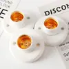 Especial para comércio exterior suporte de lâmpada espiral de economia de energia de montagem aberta roscado E27 suporte de lâmpada soquete suporte de parafuso